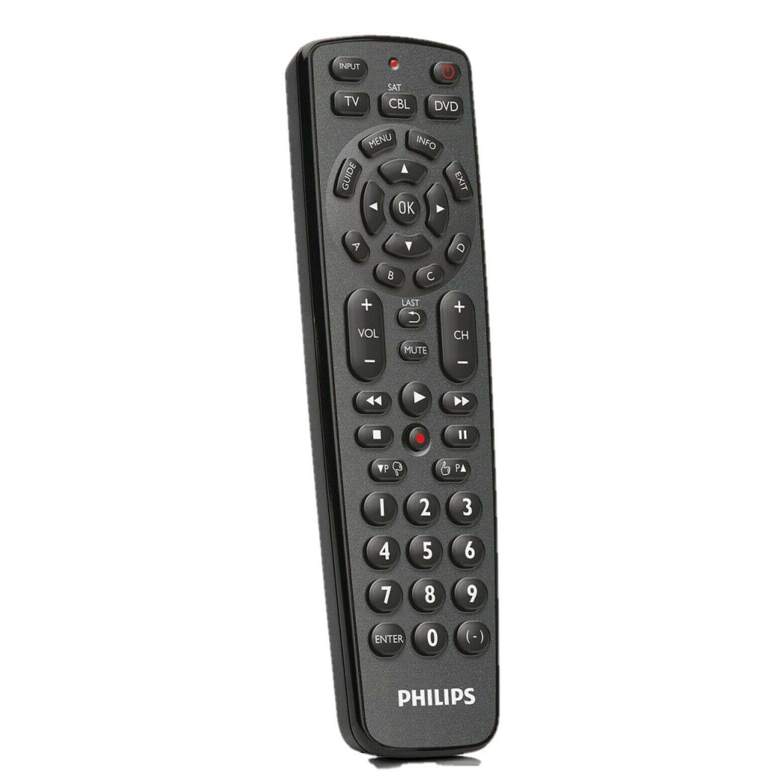 Philips SRP1103/27 Universal Remote Control TV Works With More Than 325 Devices Remote Controls