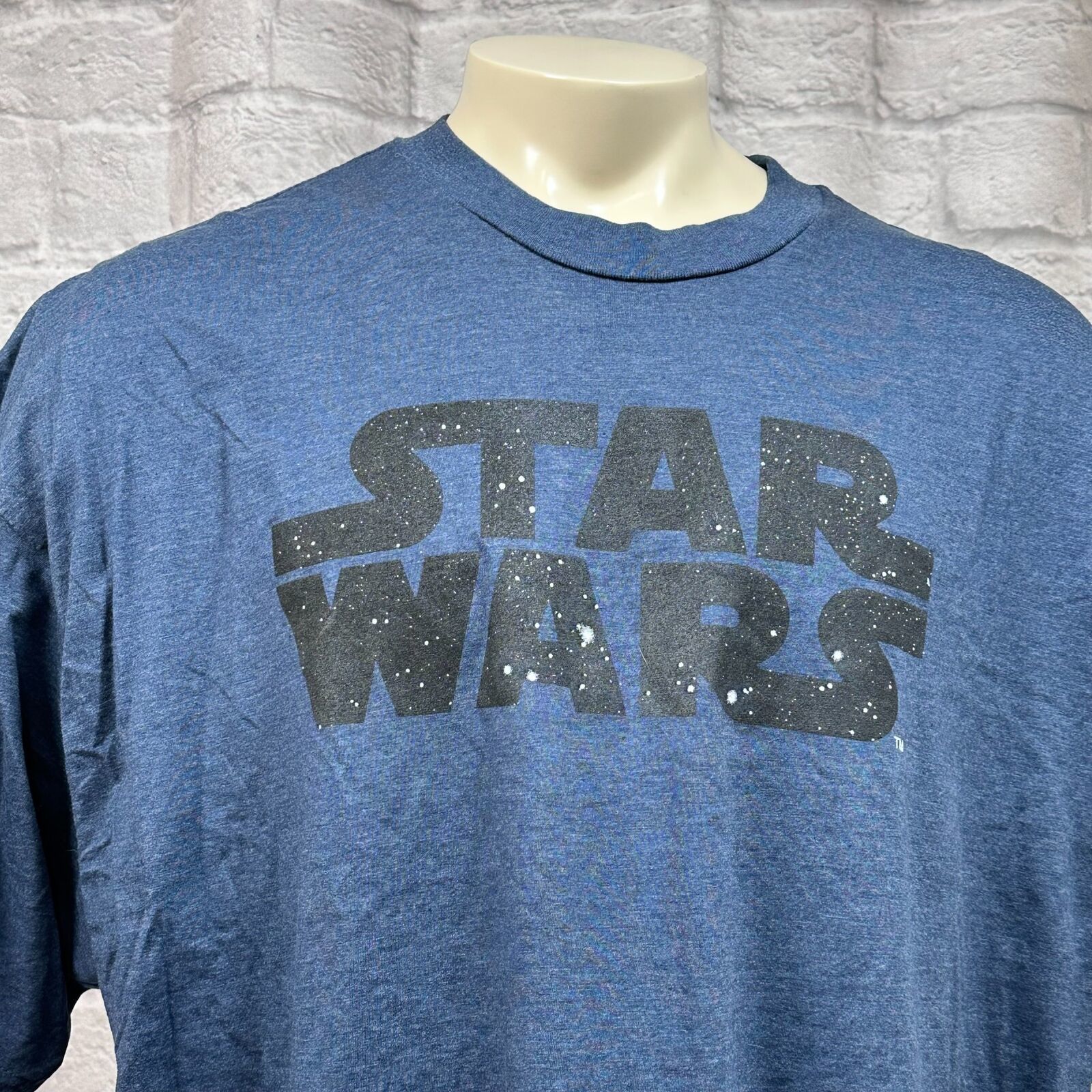 Star Wars Logo Space Background Lucasfilm 3XL T-Shirt VFIFTHSUN Luke Sky... - $17.41