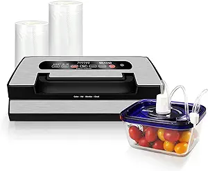 Vh5188 Automatic Vacuum Sealer Machine, 90Kpa Multifunction Commercial V... - £174.16 GBP