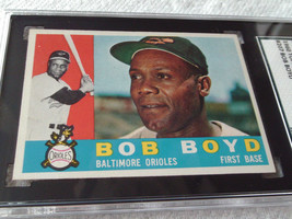 1960   TOPPS  #  207   BOB   BOYD   SGC  84    ORIOLES   BASEBALL  !! - $59.99