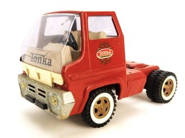 Vintage Tonka Red Pressed Metal Truck Cab, Fifth Wheel, Good Cond, TNK-13 - £30.28 GBP