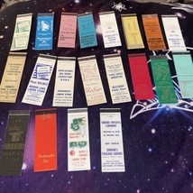 Lot of 20 Matchcovers Liquor Stores &amp; Bars US  20 Strike Matchbook Covers - $7.60