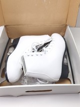 HESPELER Womens Size 7 White Figure Ice Skates H11-HFS - $25.34