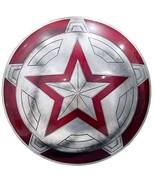 Marvel Cinematic Universe Red Guardian Shield 18G Steel LARP SCA Cosplay... - £110.35 GBP