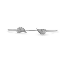 Sterling Silver Angel Wings Bangle - £42.61 GBP
