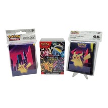 Pokemon TCG Scarlet and Violet Paldean Fates Booster Bundle Deck Box and... - $44.95