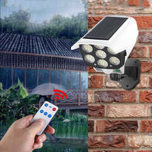 Simulation Surveillance Fake Camera Solar Sensor Wall Light - $39.30