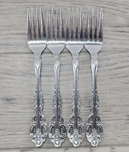 United Silver Co Stainless Japan Acadia Dinner Fork - Set of 4 - $14.50