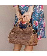 Handbag women,small bag,rattan handbag,woven rattan bag - $55.00