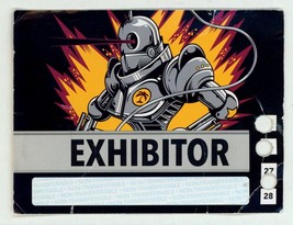 2017 Fan Expo Boston Comic Con Convention Exhibitor Badge / Giant Robot  - £7.72 GBP