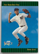 Derek Jeter 1992 Score Select Draft Pick Baseball Rookie Card (RC) #360 (New Yor - £15.80 GBP