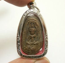 Double Side Buddha Phra Samadhi &amp; Sadoongmarn Thai Magic Antique Amulet Pendant - £215.75 GBP