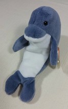 Retired Ty Beanie Babies Original Echo Dolphin Style Number 04180 with W... - $1,499.99
