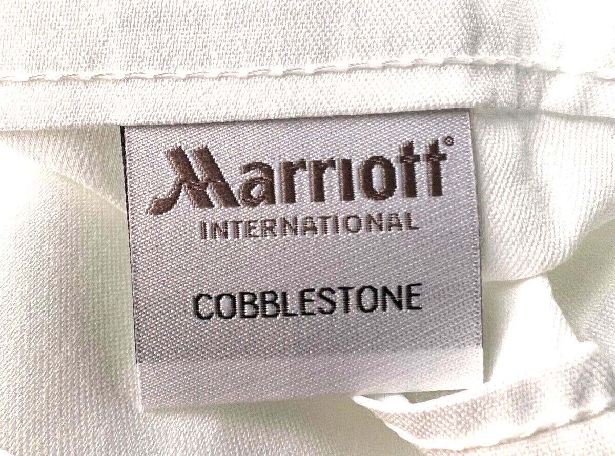 Primary image for  6 Pack Marriott Cobblestone Hotel FULL SIZE T250 Top Sheets by Standard Textile