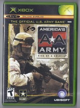 Microsoft xbox Americas Army Rise of a Soldier Game Rare - $14.29