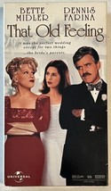 That Old Feeling (VHS, 1997) Bette Midler Dennis Farina - Universal Pictures - £4.68 GBP