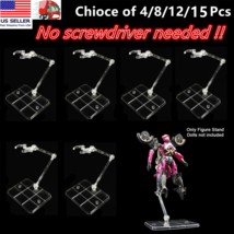4/8/12/15 Pc HG144 Action Figure Display Holder Base Doll Model Support ... - $8.90+