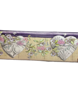 Chesapeake Easy Walls Wallpaper Border 3 Rolls AAI08133B Silver Hearts Ivy - $17.59