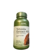 GNC Yohimbe Extract Traditional Male Herb 100 Capsules 450 mg Exp 12/24-... - £23.32 GBP
