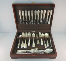 Vintage International Sterling Silver Monogram Flatware 84pcs - £6,079.41 GBP