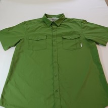 Columbia Sportswear RN#69724 Men's Short Sleeve Button Up Shirt Pocket Chest 50" image 8