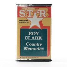 Country Memories by Roy Clark (Cassette Tape, 1984 Capitol) 4XL 9058 Play Tested - £3.49 GBP