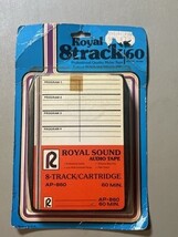 NOS Royal 8 Track 60 AP-860 Sealed - €5,11 EUR NOS Royal 8 Track 60 AP-860 Sealed - €5,11 EUR