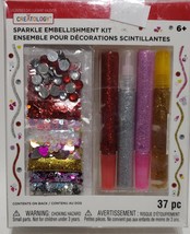 Creatology Valentines Sparkle Embellishment Kit, 37 Pcs - £9.30 GBP