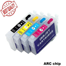 Refillable Ink Cartridge T127 for Epson WF 7010 7510 7520 3520 3540 - £22.65 GBP
