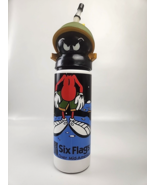 Marvin the Martian Water Bottle Cup 1992 Six Flags Head Lid Looney Tunes... - €11,94 EUR