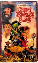 Jim Henson&#39;s Muppet Treasure Island [VHS 1996] Tim Curry, Frank Oz - $1.13