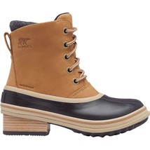 Sorel Slimpack III Lace WP Boots Waterproof Elk Leather, Sz 5, New! - $74.24