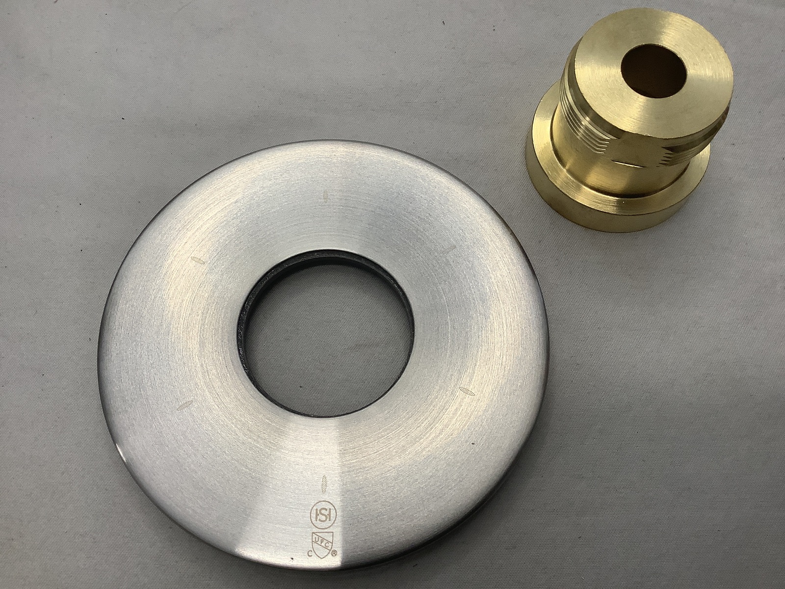 Signature Hardware SHLZ9005LHBN Lentz Press/Bal Shower Valve Trim - Brus... - $33.90