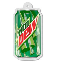 RARE Mini Mountain Mt. Dew Soda Pop Drink Holiday Christmas Tree Ornament - £13.03 GBP