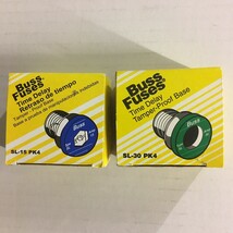 SL-30 SL-15 ~ 8 Buss Fuses ~ (4) 30 Amp + (4) 15 Amp 125V SL Time Delay ... - $15.89 CAD