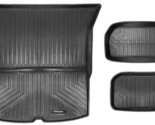 Fits 2020-2023 Tesla Model Y 5 Seater 3pc Black All Weather Cargo Trunk ... - £61.05 GBP