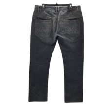 JNCO 1985 Men&#39;sY2K Crown Brand Jeans Zip Pocket Straight Leg Gray Black ... - £50.21 GBP