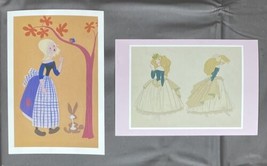 2 Cinderella Concept Art ￼Postcards Disney Princess Postcard Collection - £6.75 GBP