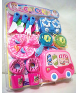 TOY FOR BOY/GIRL: MY BIRTHDAY CAKE WITH STORAGE CART  20+ PIECES!! NEW - £6.99 GBP