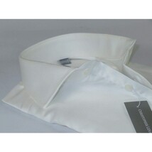 Men's Dress Shirt Christopher Lena 100% Cotton Wrinkle Free C507RSSR Ecru Slim image 3