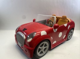 2021 Minnie Mouse ILY 4EVER Car Disney  for 18” Dolls Red Coupe - £31.63 GBP