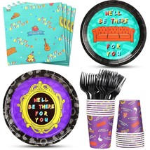 84 Pieces Birthday Party Supplies Birthday Decorations Include Paper Plates Pape - £28.46 GBP