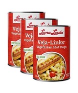 Loma Linda Veja Links (15 oz.) (3 Pack) - Plant Based - Vegetarian Hot Dogs - £23.15 GBP