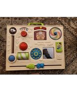 Vintage Fisher Price Activity Center #134 1973 Baby Toddler Crib Busy Bo... - $21.33