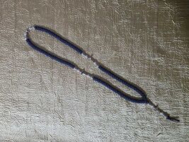 Orthodox handmade blue 100 knot prayer rope, traditional Christian kombo... - $25.00