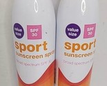 (2)Up &amp; Up Continuous Sport Sunscreen Spray Water Resistant, 7.3 oz - SP... - $14.84