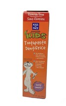 Kiss My Face Kids Toothpaste Berry Smart Fluoride Free 4oz 113g DISCONTINUED - $42.99