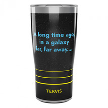 Star Wars Classic Intro Crawl 20 Oz Stainless Steel Tervis® Mug Black - £33.68 GBP