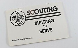 Vintage 1981 Birmingham Area Council Pamphlet Book Boy Scout of America BSA - £9.09 GBP
