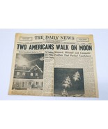 ORIGINAL Vintage Feb 5 1971 Apollo 14 Walk on Moon PA Daily News Newspaper - £38.91 GBP